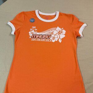 Ride the Wave with Style: 'Malibu Livin' The Surf Life' Tee - Size L